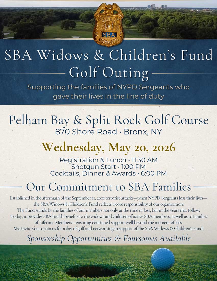 SBA Widows & Children's fund Golf Outing Page 1