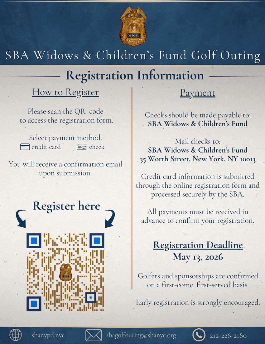SBA Widows & Children's fund Golf Outing Page 3
