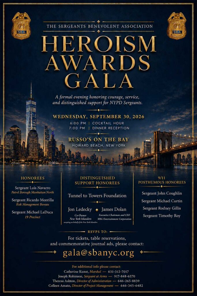 Awards Gala Flyer